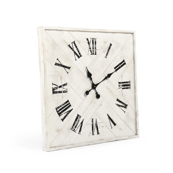 Zentique Wood Wall Clock & Reviews Wayfair